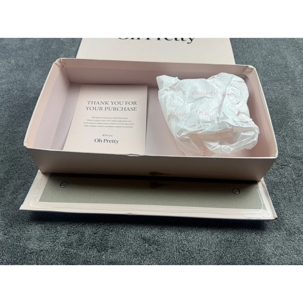 Oh Pretty Magnetic Gift Box Pink Storage Packaging Luxury Keepsake‎ Case